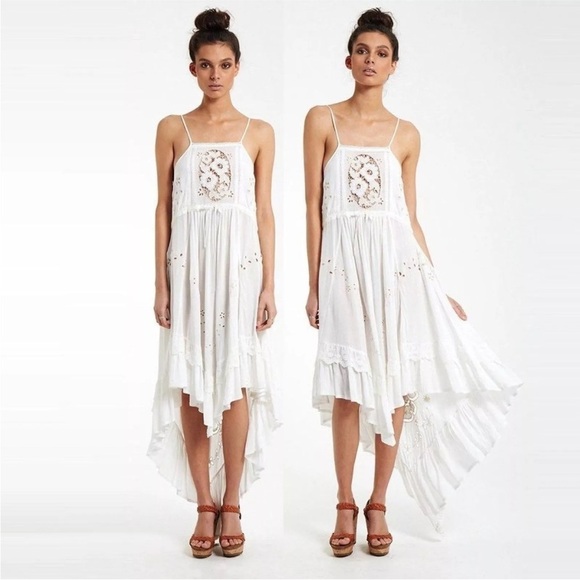 Spell Island Bonita Midi strappy Dress looks new XS - Picture 2 of 16